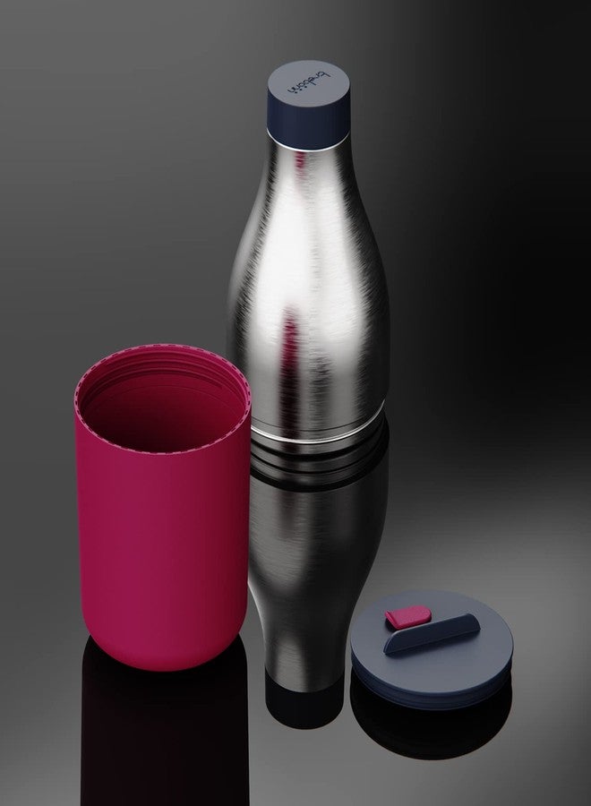 trebonn Food&Hydrate 2 Bottle shaped multi compartment container for food and drink - Image 4